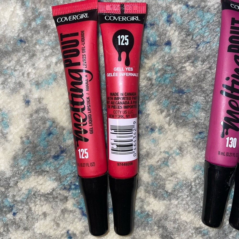 2 COVERGIRL Gel Liquid Lipsticks